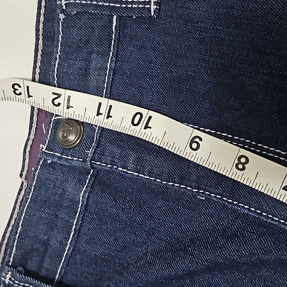 Gloria Vanderbilt Size 10 Denim Jeans Lock Stitch Control Perfect Fit #W-846 - Picture 8 of 15